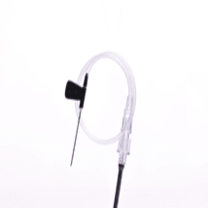 Однокрильчата голка з гнучкою трубкою та Луєр адаптером, Розмір 23G (0,6мм)